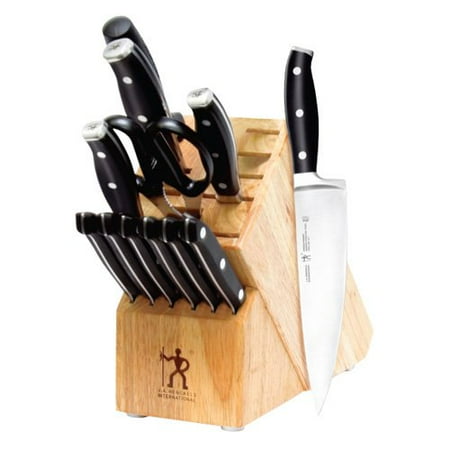 - J.A. Henckels International Forged Premio 13-pc Knife Block Set