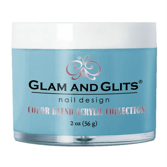 GLAM & GLITS - Nail Acrylic Color Powder from BLEND Collection 2oz/jar - BEACHIN' - BL3074