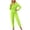A-Green677, variant on Women's Solid Bear Ear Onesie Hooded Long Sleeve Zip Up Sleep Jumpsuit