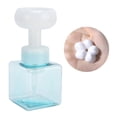 thumbnail image 4 of Foaming Bottle, Compact Size PETG Plastic 250ml Liquid Soap Bottles Easy Operation  for Cosmetic Packaging Transparent,Transparent Powder,Transparent Blue,White, 4 of 7