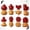 W7-8PCS, variant on Hand Pie Molds Set Halloween Baking Molds Reusable Dough Press Cutter Food Grade Plastic Mini Pie Molds For Baking Compact Pocket Pie Press For Festive Holiday Kitchen Treat Making,Ghost