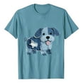 thumbnail image 4 of YueHuiYing Women's Cartoon Animal Print Graphic Tees Casual Summer Funny Short Sleeve Cute Round Neck T Shirts Tops, 4 of 4