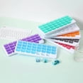 thumbnail image 5 of shyuyusa 31 Grid Monthly Divided Pill Box, Transparent Moisture Proof Storage Case, Independent Compartment Design for Daily Medicine Classification Management, 5 of 5