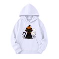 thumbnail image 6 of Grblisyd Girls Casual Long Sleeve Hoodies Cute Oversized Halloween Sweatshirt Tops with Kangaroo pocket, 6 of 6