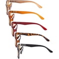 thumbnail image 3 of Eyekepper 5 Pack Blue Light Filter Glasses Classic Computer Reading Glasses Amber Tinted +1.75, 3 of 5
