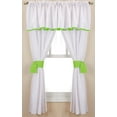 thumbnail image 1 of BabyDoll Forever Mine Ensemble de Rideaux Junior 5 Pcs, Pomme Verte, 1 of 1