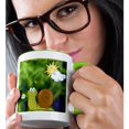 thumbnail image 2 of 3drose, Cute Snail Mommys Little Sunshine, 11oz Two-tone Green Mug, 2 of 6