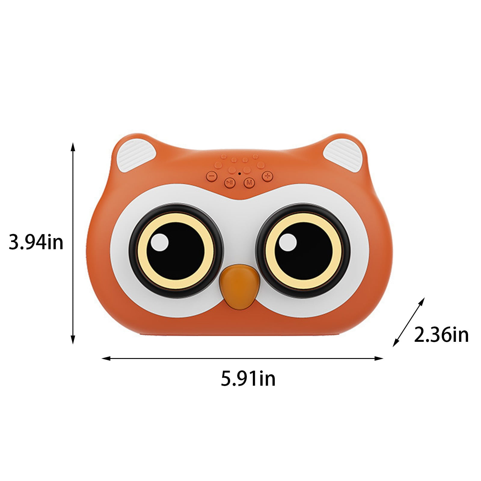 Bluetooth Audio, Bluetooth 5.0 New Cartoons Owl Bluetooth Speaker Cute Mini Desktop Computer Bluetooth Sound Gift