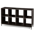 thumbnail image 3 of Better Homes & Gardens 8-Cube Organizer with Metal Base, Espresso, 3 of 6