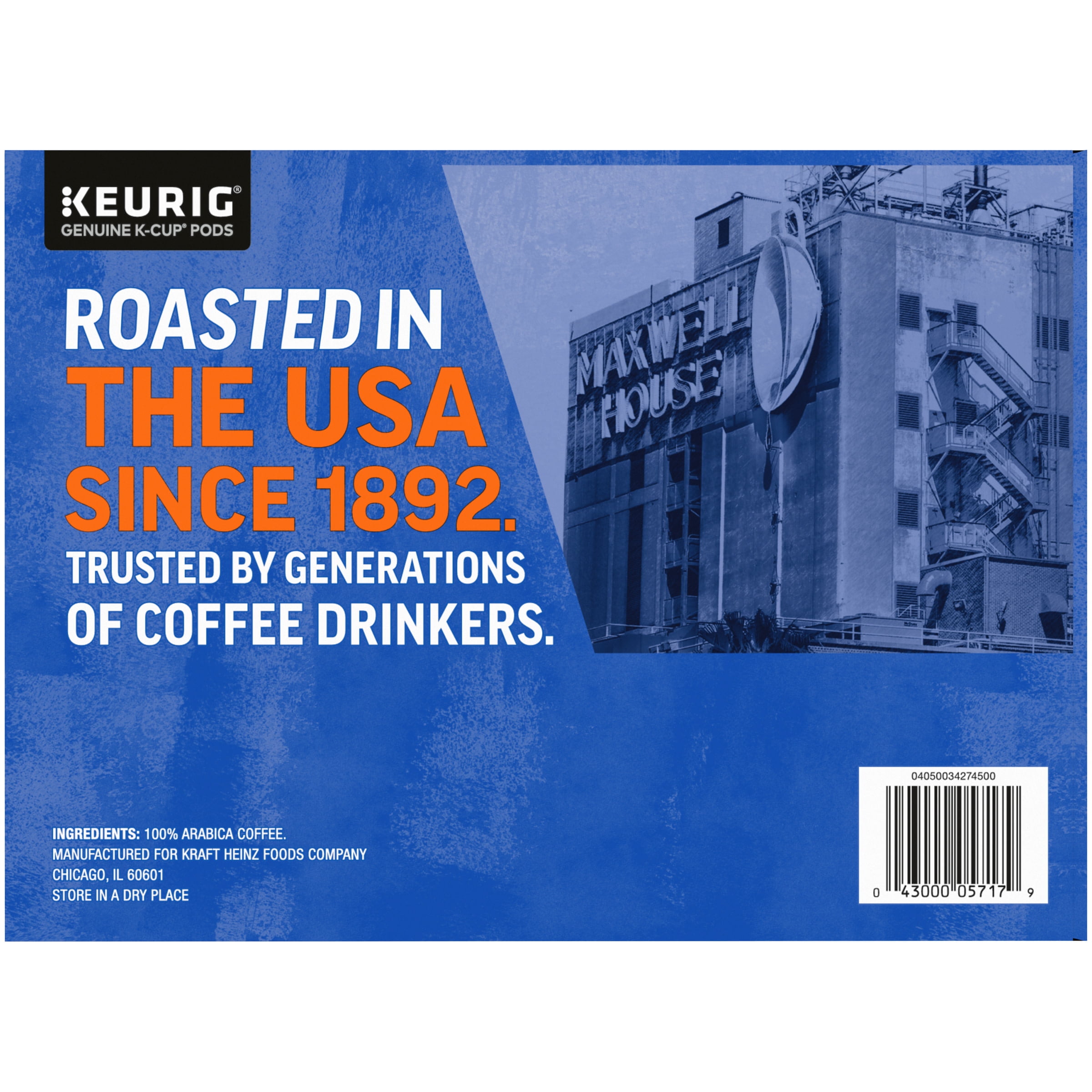 2 pack) Maxwell House House Blend Medium Roast K-Cup® Coffee