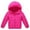 Rose Red, variant on Winter Coats for Kids with Hoods Little Girls Boys Infant Toddler Lightweight Padded Hooded Puffer Coat Warm Jackets for 2-7T