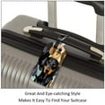 thumbnail image 3 of Square 2Pack PU Leather Dachshund Cruise Luggage Tag with Privacy Cover and Name ID Tag for Travel Handbags Backpacks Luggage Tags, 3 of 6