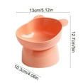 thumbnail image 3 of Raised Cat Bowl - Plastic Pet Food & Water Bowl, Anti-Tip Base, Wide Shallow Mouth, Whisker-Friendly, 250ml Capacity, 3 of 6