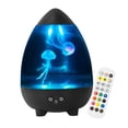 thumbnail image 2 of Lámpara de luz nocturna de medusas, lámpara de medusas silenciosa y relajante, lámpara de noche para sala de estar, regalo de boda,, 2 of 9