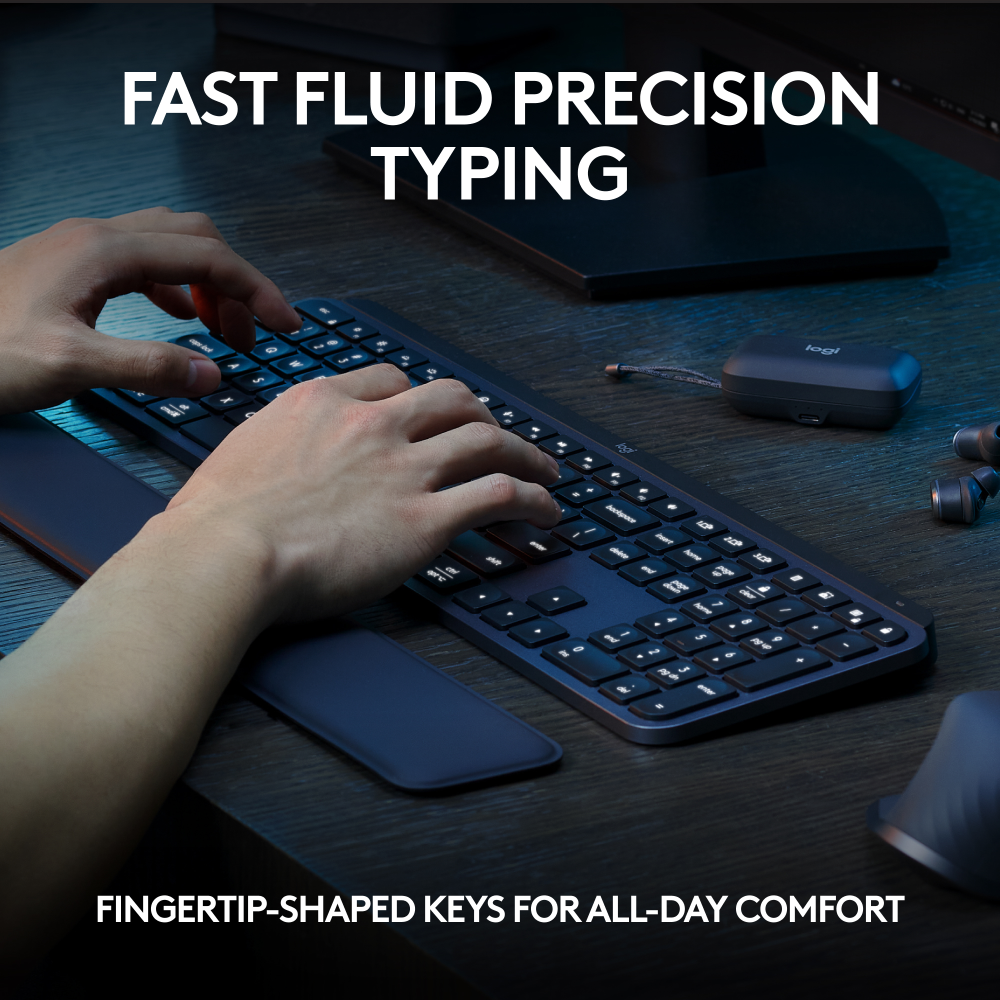 Logitech MX Keys S Wireless Keyboard photo 3