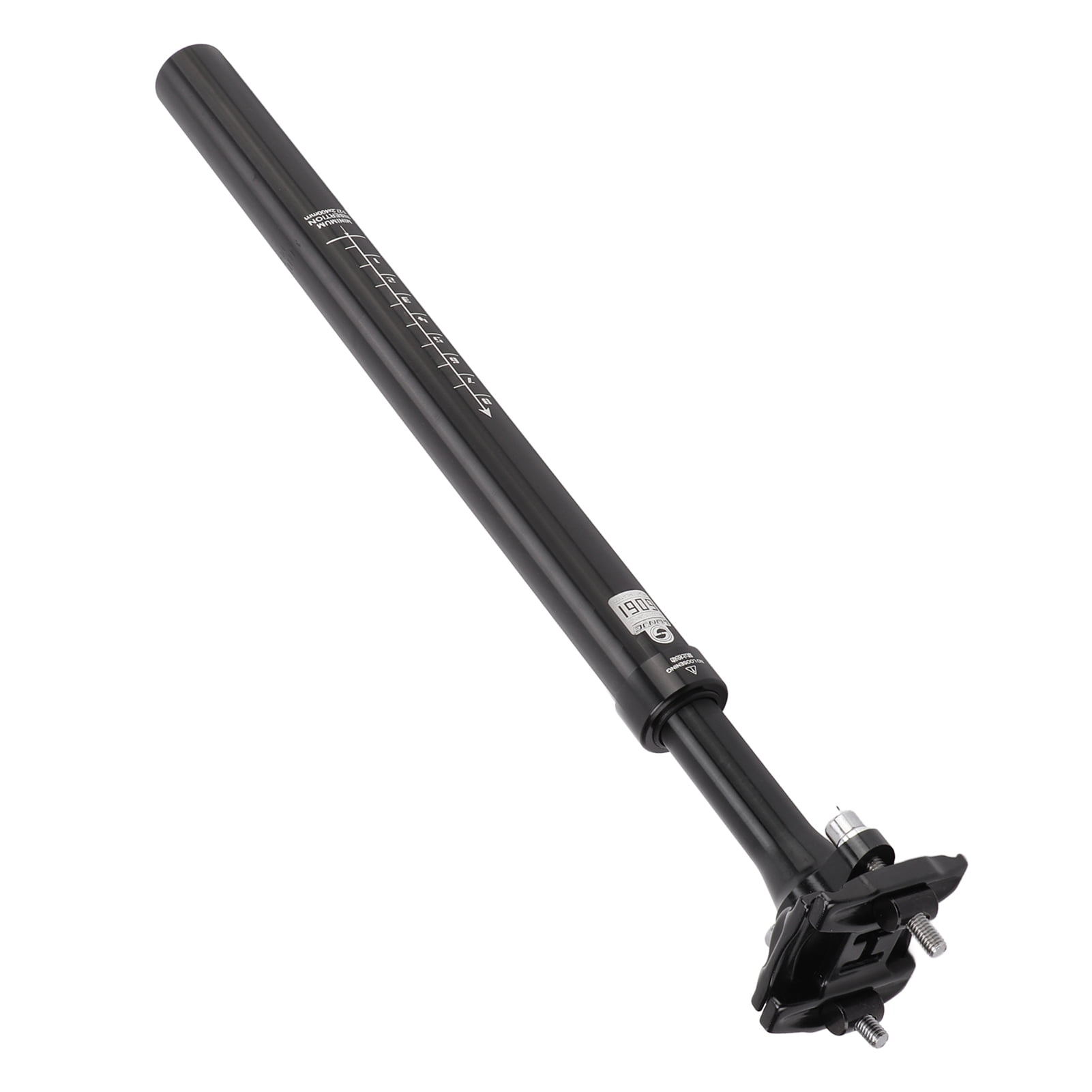 Bike Lifting Seatpost CNC Integrated Molding Double Nail Lightweight Mountain Bike Seatpost for Downhill Bikes for Riding