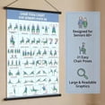 thumbnail image 5 of Large Print Chair Yoga Chart for Seniors 60+ Big Bold Visuals, Easy-to-Read Guide for Elderly with Mobility Issues Wall Hanging Poster for Home or Care Facilities, 5 of 6