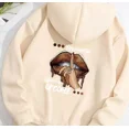 thumbnail image 1 of Sudadera Con Capucha Abrigada Estampada De Moda Unisex, 1 of 8