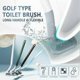 thumbnail image 4 of Golf Toilet Brush,Long-Handled Toilet Brush,Golf Brush Head Toilet Brush,Silicone Toilet Brushes and Holders,for Bathroom, 4 of 4