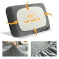thumbnail image 4 of 2pc Boho Style Rv Sofa Cover Set - Elastic  Easy Installation  Machine Washable - Dust-proof  Anti-pet Scratching - Sofa and Camper Protector - Includes Backrest and Bench Cushion Cover, 4 of 7