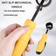 thumbnail image 1 of Herramienta de acero para estampar letras y números | Kit resistente para perforar y marcar metales con mango amarillo brillante | Alicates de sujeción de 7,28 pulgadas para talleres y proyectos de, 1 of 6