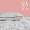 thumbnail image 2 of nue by Novaform Gel Memory Foam Pillow, King Size, Plush Adjustable, White, 2 of 5