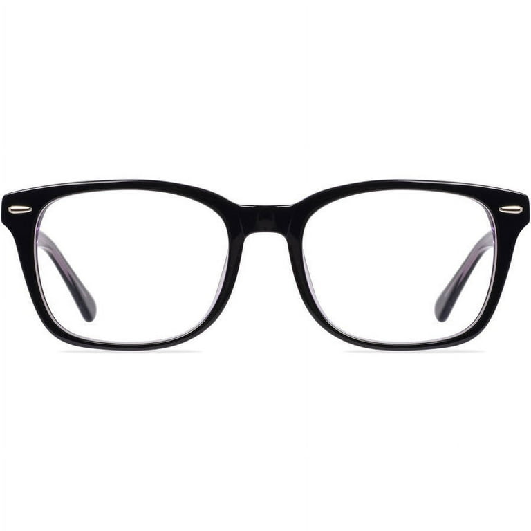 Walmart Women s Square Eyeglasses FM13038 Black Purple 53 19