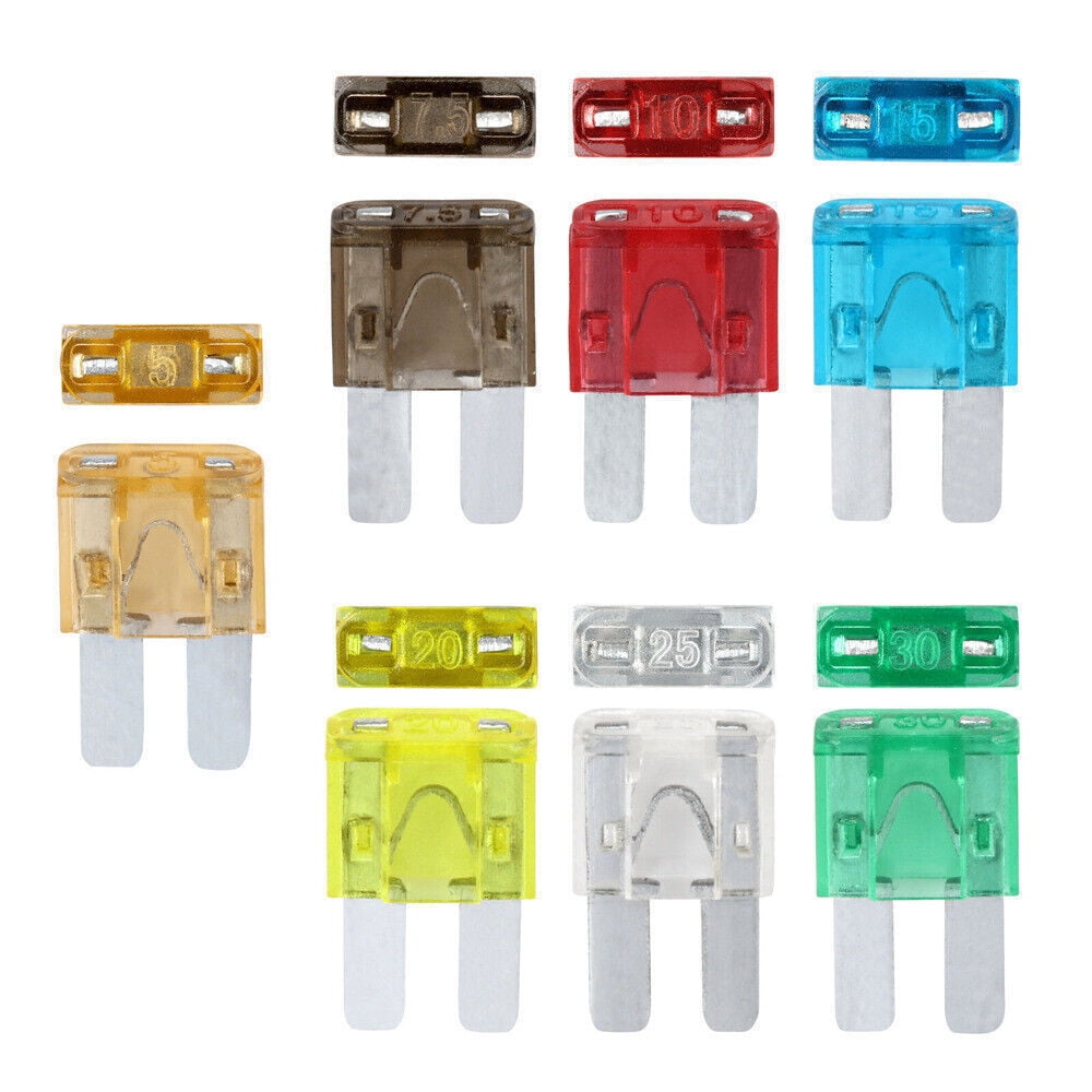 280pcs Assortment Micro2 Blade Fuse 5A 7.5A 10A 15A 20A 25A 30A Fuse Kit For Car
