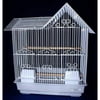 Ymlgroup 1754 3 By 8" Bar Spacing Villa Top Bird Cage, White