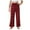 Red, variant on WOYY Big Girls Lounge Pants Sleepwear Plaid Pajama Pants Kids Casual Home Trousers
