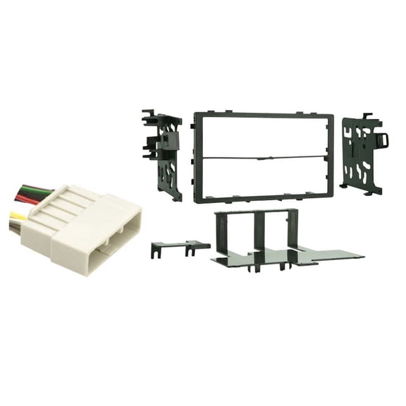 Fits Acura TL 1996-1998 Metra Double DIN Dash Kit with Harmony Radio Harness