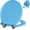 Blue, variant on Glitter Toilet Seat Molded Wood Elongated Toilet Seat with Quietly Close and Quick Release Hinges, Easy to Clean also Easy to Install (Elongated 18.5'', Green)