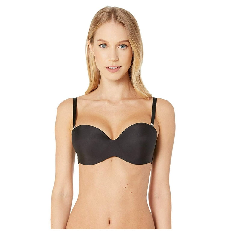 $80 Chantelle Women's Black Absolute Invisible Underwire Strapless Bra Size  32C