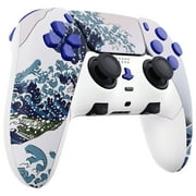 Wave ModdedZone Custom Modded Edge Controller for PS5 & PC With Mobile App Controlled Smart Anti-Recoil and Rapid Fire Mods