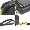 thumbnail image 3 of Pre-Owned Christian Dior Shoulder Bag Caro Leather Black Women's 90048a (Good), 3 of 5