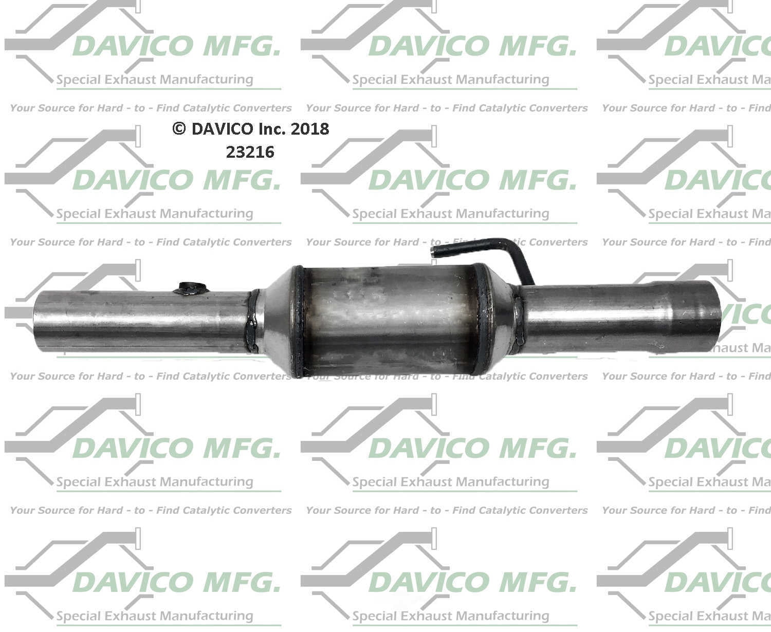 Davico Mfg 23216 Direct-Fit Catalytic Converter