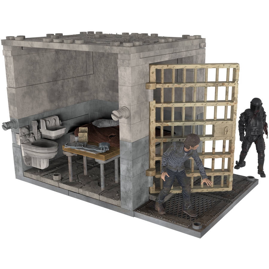 McFarlane Toys The Walking Dead Lower Prison Cell Construction Set