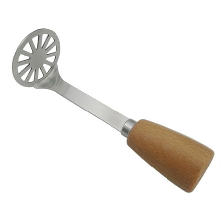 

Handle Potato Press Children Auxiliary Food Tools Purple Potato Mash Masher Stainless Steel Mashed Potato Mash Press Food Cooker Dorm