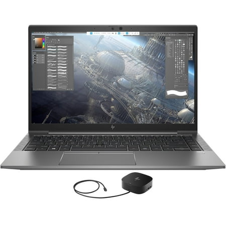 HP ZBook Firefly 14 G7 Workstation Laptop (Intel i5-10210U 4-Core, 14.0in 60Hz Full HD (1920x1080), Intel UHD, 16GB RAM, 512GB PCIe SSD, Win 11 Pro) with G2 Universal Dock