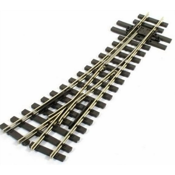 Peco SL-E495 OO-9 Code 80 Turnout (Mainline Sleepers), Medium Radius, Right Hand