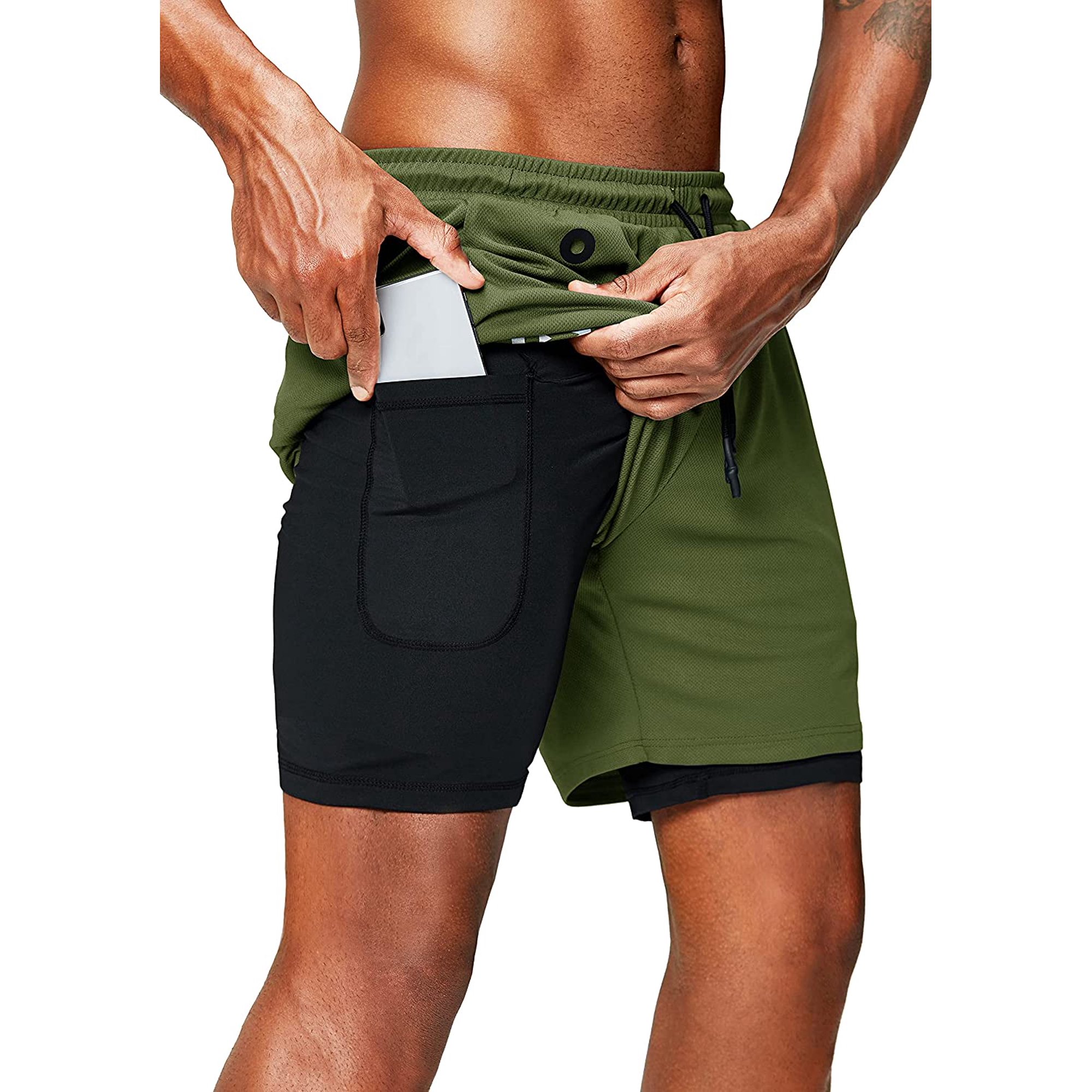 Mens Shorts With Built In Compression