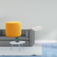 thumbnail image 2 of Taburete Otomano Con Reposapiés, Asiento Tipo Banco, Silla Cilíndrica, Taburete De Té Con Bandeja Rectangular Nórdica Para Tocador, Organizador De Joyas Para Oficina, Dormitorio,, 2 of 8