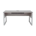 thumbnail image 3 of Contemporary Rectangular Desk 71x32 Inches in Gray, 3 of 3