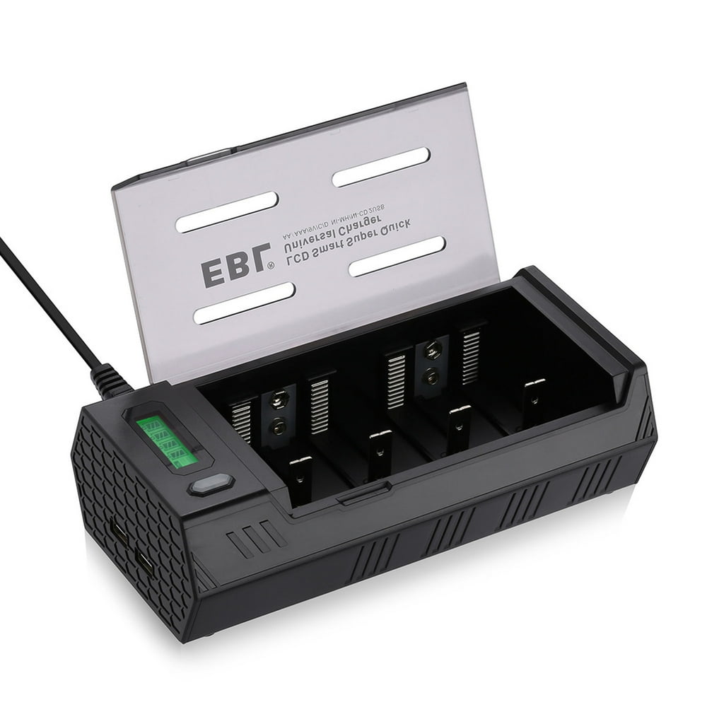 EBL 908 Battery Charger for AA AAA C D 9V Ni-MH Ni-CD Rechargeable