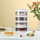 thumbnail image 5 of Fundas transpirables para alimentos, reutilizables, de malla multicapa, antimoscas, para frutas y verduras de encimera (paquete de 1), 5 of 7