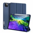 thumbnail image 1 of Case For Ipad Pro 12.9 Inch 2020, Ultra-Thin Smart Cover With Pen Holder, Automatic Sleep / Wake Up, Protective Cover Case For Ipad Pro 12.9 2020 4th Gen - Navy Blue, 1 of 7