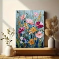 thumbnail image 6 of Textured Floral Impressionist Canvas Print, Wall Art for Living Room Bedroom Office Dining Room Entryway Boutique, 6 of 8