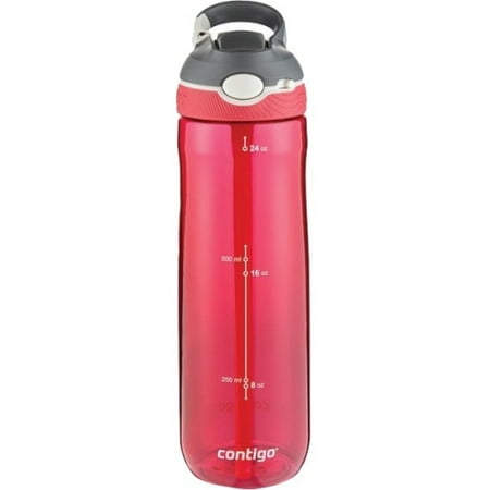 Contigo Autospout 24 Ounce Straw Ashland Sangria Water (Best Water Bottle With Straw)