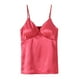 thumbnail image 5 of Conjunto de ropa de estar por casa de 7 piezas para mujer con pantalones cortos de manga larga y tirantes - Pijama de poliéster de color liso con bolsa de almacenamiento y accesorios, 5 of 8