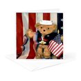 thumbnail image 5 of 3drose, American Teddy Bear, 12 Greeting Cards with Envelopes, 5 of 7